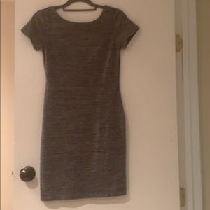 Banana republic stretchy black/gray dress